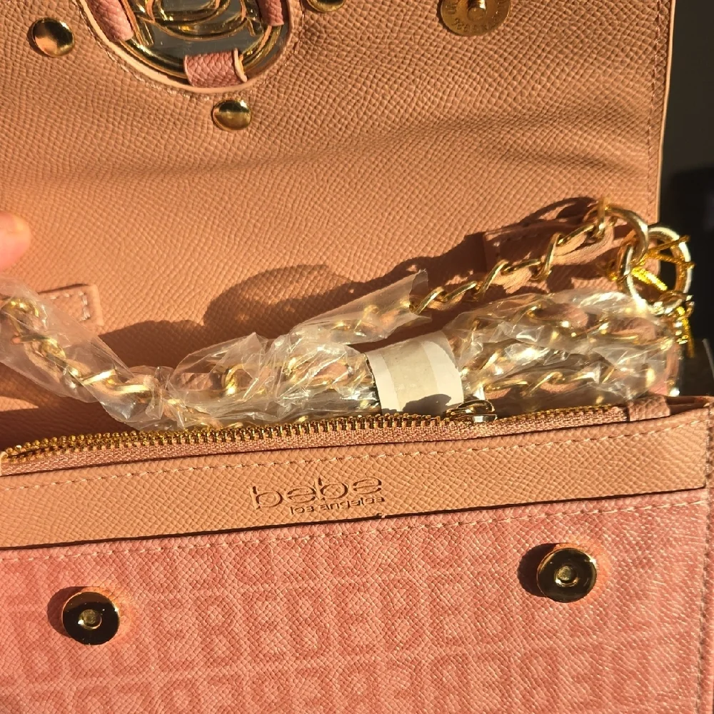 Nwt Bebe Blush Pink Crossbody Bag - Picture 4 of 8